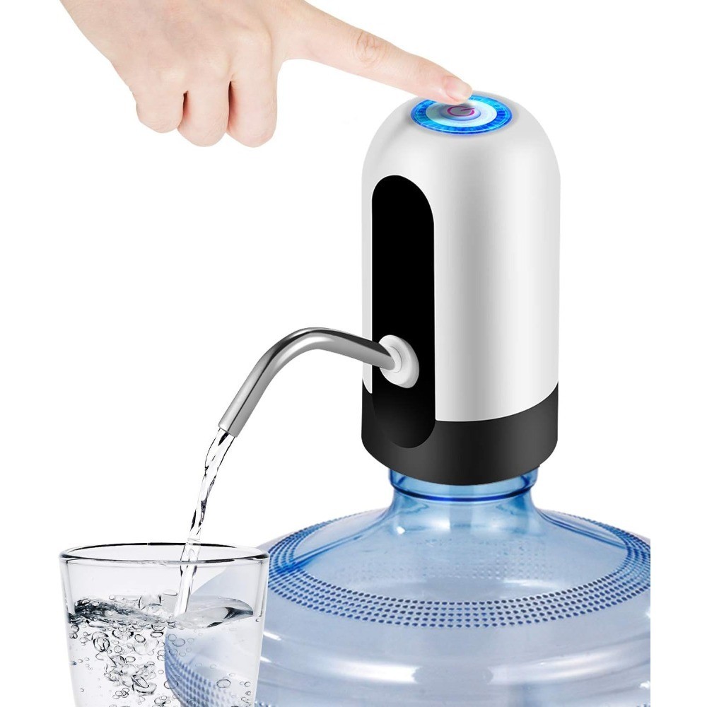Water Dispensers Foldable Water Bottle Pump Automatic Dispenser Pump Button Control Portable Electric Water Dispenser for Home
