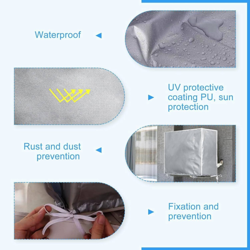 Ac Out Door Cover 100% waterproof (১ টন ও ১.৫ টন ৫০০টাকা এবং ২ টন ৬০০টাকা)